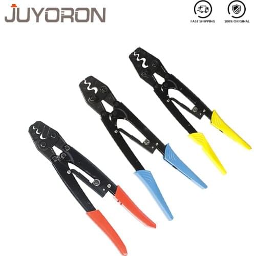 Ratchet terminal crimping tools plier