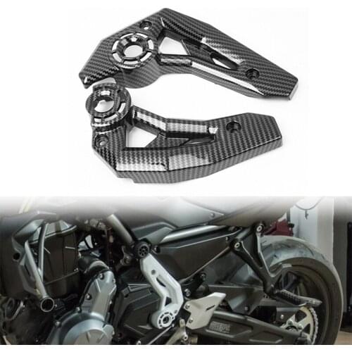 Carbon Fiber Motorcycle Frame Panel Fairing Side Cover Cowl for Kawasaki Z650 Ninja 650 2017 2018 2019 2020 2021
