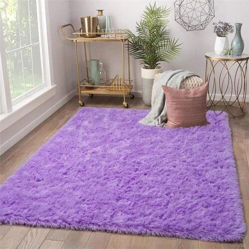 Modern Living Room Carpet Soft Kids Room Rug Large Fuzzy Shag Area Rugs for Nursery Girls Dorm Home Decor Children Bedroom Rug