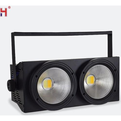 LED Cob Wash Audience Lights 2 Eye Flood Lighting 2*100W Led Matrix Blinder Light DMX Par Stage Uplighting For Show Concert