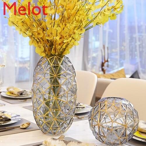 Dancing-Lady Orchid Artificial/Fake Flower Table Flower Decoration Vase Flower Arrangement Decoration High Quality Silk Bouquet