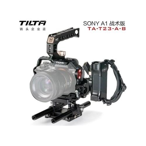 Instock TILTA Sony A1 Cage Kit for SONY A7S3/A73/A7R3/A7R4 Half Cage Full Cage Kit Quick Release Plate with Top Handle Grip