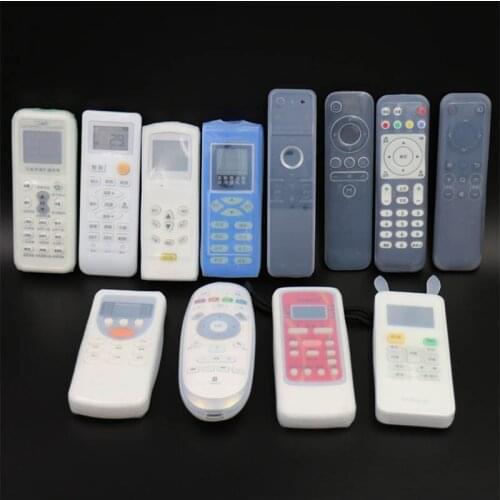 Protective Storage Bag Portable TV Remote Control Cover 22 Size Waterproof Silicone Dust Protect