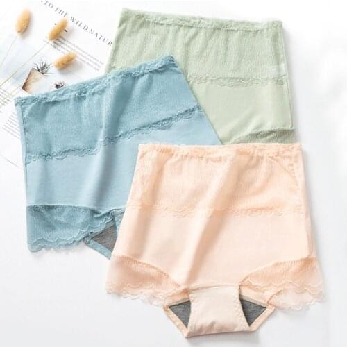 Women Panties Sexy Lingerie Lace Underwear Seamless Briefs Cotton Slimming Boyshort High-Waist Girls Underpants Thong Intimates