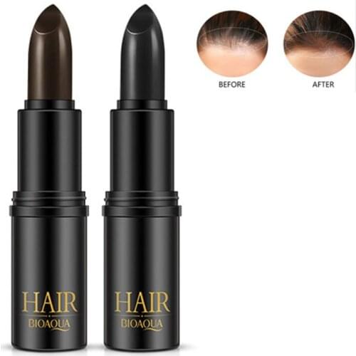 1pcs Women Fashion Temporary Hair Dye Cream Long-Lasting Fast Mild One-off Hair Color Pen Black Brown Color DIY Styling Makeup