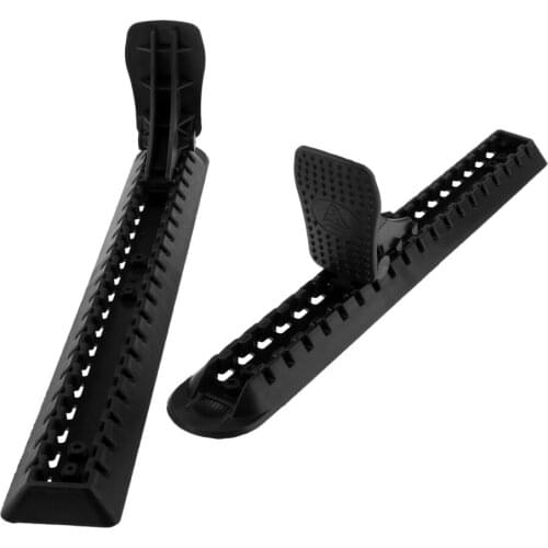2 Pieces Black Nylon Kayak Foot Brace Pedal Feet Rest Peg Paddle Gear Accessories with Mounting Hardware