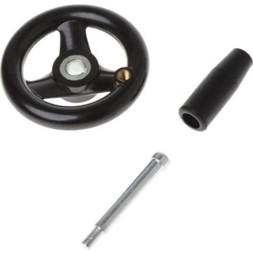 New 3.9" Diameter Hand Wheel w/ Revolving Handle For Milling Machine