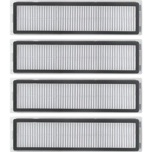 4Pcs Hepa Filter Compatible for Xiaomi Dreame D9 Robot Vacuum Cleaner Accessories Parts Kits