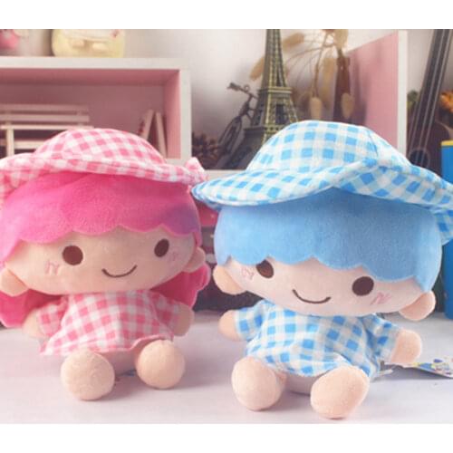 Little Twin Stars Soft Plush Toy Doll Keychain