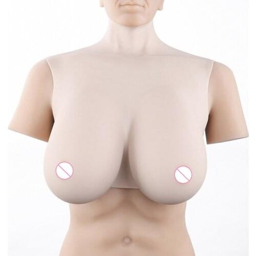 A-H Cup Artificial Silicone Fake Breast Form Top Quality Realistic Soft Boobs Crossdresser Queen Transvestite Mastectomy Bra