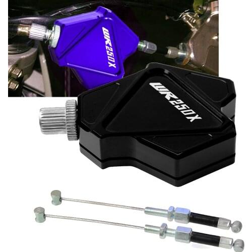 For YAMAHA WR250X WR 250X 2007-2018 2010 2011 2012 2013 2014 2015 2016 2017 CNC Stunt Clutch Lever Easy Pull Cable System