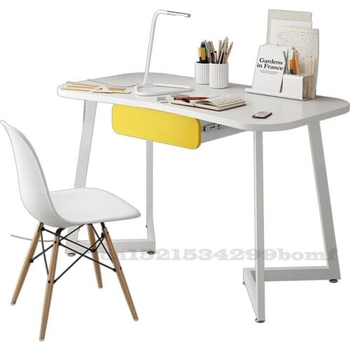 Ins Nordic Simple Home Computer Desktop Desk Student Desk Office Modern Bedroom Small Family Table 100cm