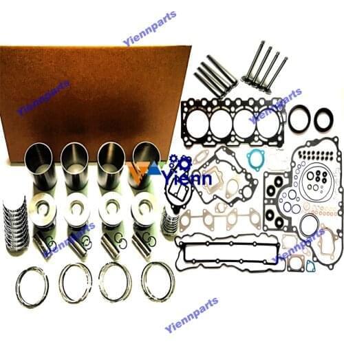 M6040 M7040 M6060 M7060 Overhaul Rebuild Kit With Valve Cylinder Liner Piston Bearing For Kubota Tractor Engine Repair Parts