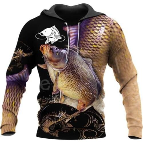 Fashion Animal Marlin Bass Fishing Harajuku casual Pullover 3D Printed Zipper/Hoodie/Sweatshirt/Jacket Men for Women