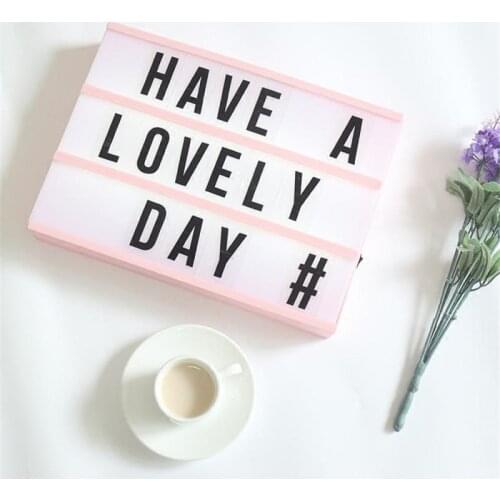 Holiday Lighting proposal confession night light puzzle Lighting night light LED letter DIY puzzle light box home decoration