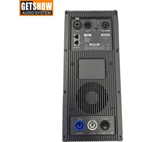 RMS 800W+800W Professional Speaker Plate Amplifier 1 input 2 output Class D Amplifier Board With DSP processor around