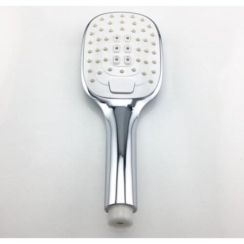 Third Adjustment Hand Shower head Chrome Finished Rain Spray Bathroom Accessories