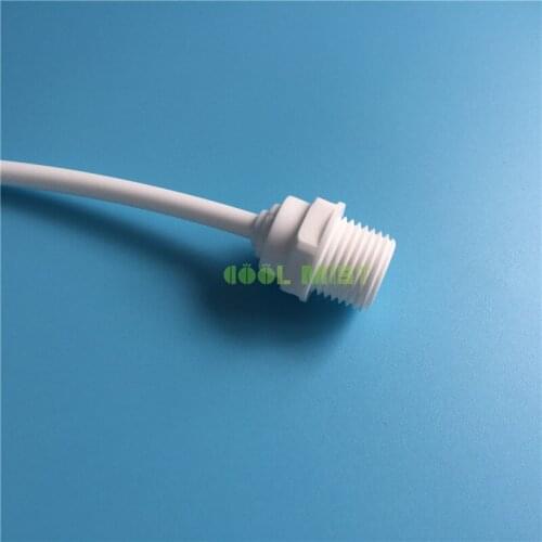 S129 1/4" OD Hose Convert to 1/2" Male Thread RO Water Straight Pipe Fitting Plastic Quick Connector for Water System 5pcs/lot