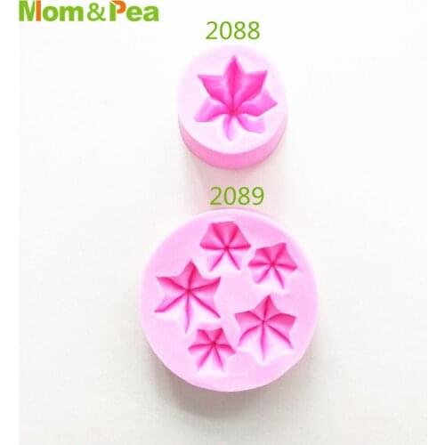 Mom&Pea MPA2088-9 Protein Sugar Shaped Press Silicone Mold Cake Decoration Fondant Cake 3D Mold Food Grade