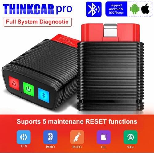 THINKCAR PRO OBD2 Scanner Tool OBD2 Full System Diagnostic Tool 15 Reset Service Function