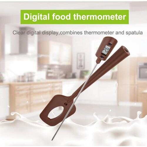 Chocolate Thermometer Kitchen Digital Cooking Food Probe Electronic Candy Cooking Tools Temperature Meter Gauge Tool Spoon