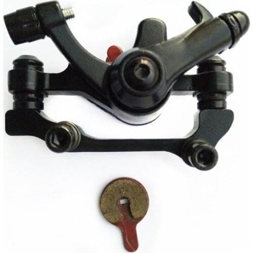 Bicycle Front Rear Disc Brake Aluminum Alloy Mountain Bike Rotor Disc Brake Set, Bike Brake Mechanical Caliper Bike Parts 160mm