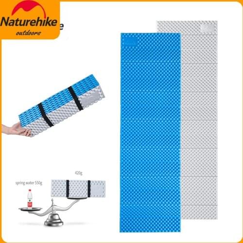 Naturehike Thicken Aluminum Membrane Camping Mattress Foldable Egg Nest Pad Protable Ultralight Moisture-Proof Sleeping Mat