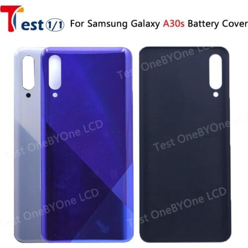 For SAMSUNG Galaxy A30s A307F A307FN A307G A307YN A307GN Housing Battery Back Cover Rear Cover For samsung A307 Back housing