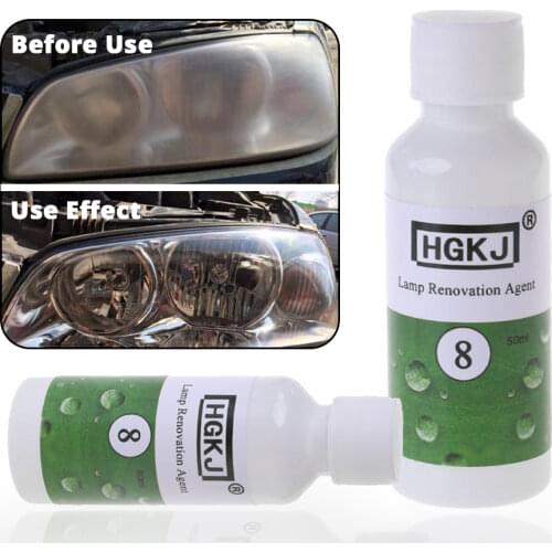 HGKJ-8 20ml/50ml Applicable Styling Lens Restoration Headlight Repair Care Shampoo Polishes Washing Accessories Paint Cleaner