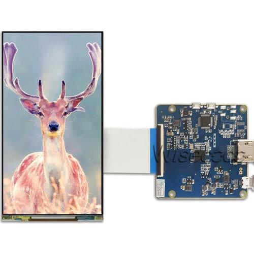 Wisecoco 6 inch 2k lcd panel 1440P 2560*1440 LS060R1SX02 LCD LCM to mipi controller board for DIY projector video projector