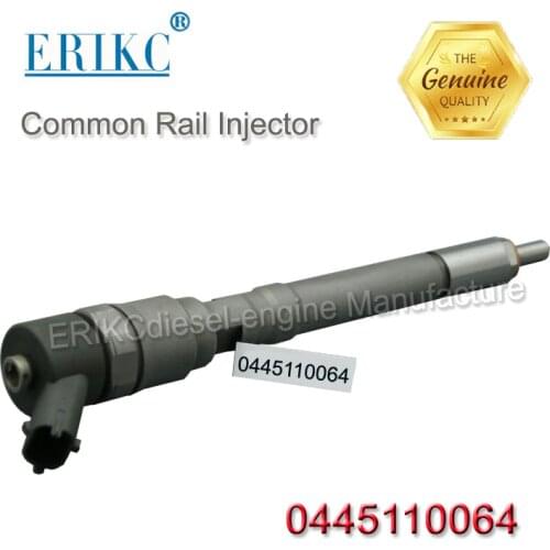 0445110064 Common Rail Diesel Fuel Injector 0 445 110 064 Injector 0445 110 064 for BOSCH Hyundai Kia 33800-27000 33800-27010