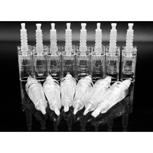 100pcs Electric Dermapen Needles Screw Bayonet Cartridges for Ultima Derma Pen Micro Needles 9 /12 /36 /42 Pin/ Nano Cartridges