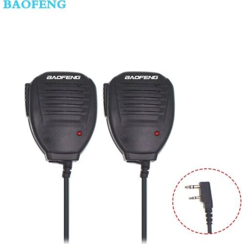 Baofeng Speaker BF-H14-K1 Microphone for BAOFENG UV-5R UV-82 BF-888S GT-3 UV-82 TYT KD-C1 Wouxun Walkie Talkie handheld Mic