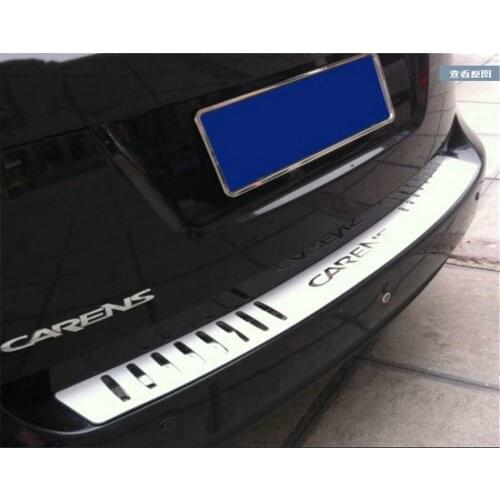 Car-styling Accessories Rear Bumper Pro Rear Bumper Protector Sill plate accessories for kia carens 2007-2012