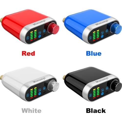 Mini Class D Stereo Bluetooth 5.0 Digital Power Amplifier 3.5mm USB Input Hifi Audio Home AMP For Mobile Pad CD MP3 TV CD PC 50W