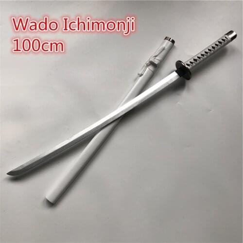 Roronoa Zoro Wooden Sword Weapon Anime Cosplay Armed Katana Espada Wood Ninja Knife Samurai Sword Prop Toys For Teens
