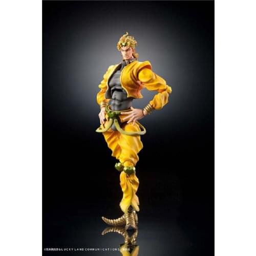 17cm Medicos Super Action Statue JoJos Bizarre Adventure Dio Brando The World PVC Action Figure Model Statue Toys