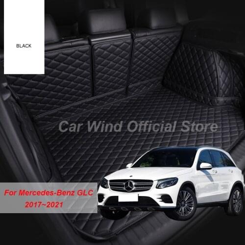 Car Wind Brand Car Trunk Mats For Mercedes-Benz GLC Class 2017 2018 2019 2020 Cargo Liner Accessories