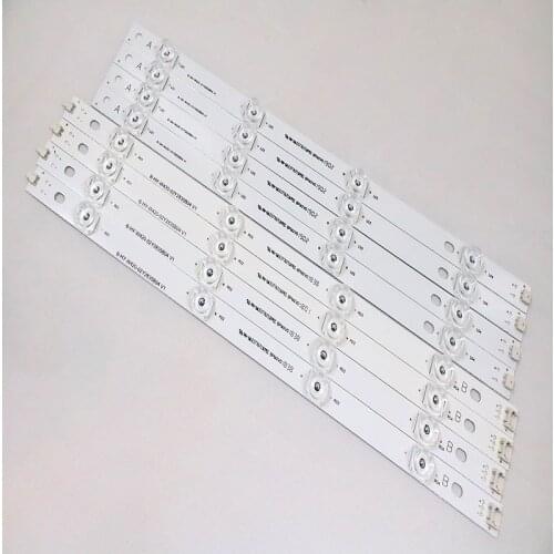 100% NEW 8 PCS(4*A,4*B) LED strips for LG INNOTEK DRT 3.0 42"-A/B Type 6916L 1709B 1710B 1957E 1956E 6916L-1956A 6916L-1957A