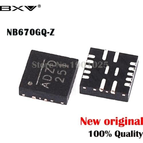5pcs NB670GQ-Z NB670GQ QFN-16 NB670 (ADZD) new original
