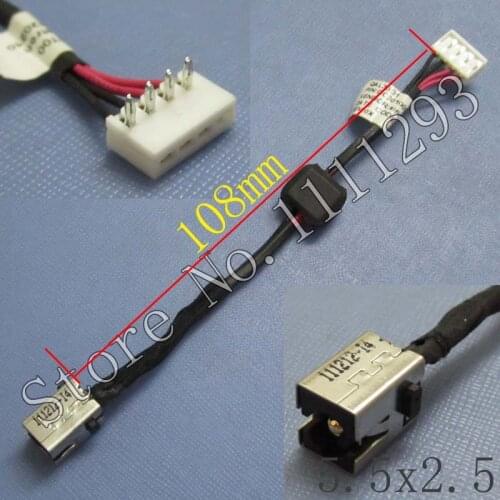 DC Power Jack Connector with cable for Compal QAL31 / QAL30 etc laptop QAL30/31 DC30100HT00