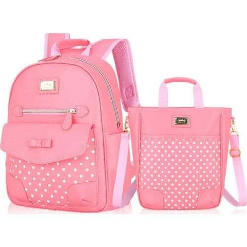 2020 Girls School Bags Children Backpack Primary Book bag Orthopedic Princess Schoolbags Childrens schoolbag D052