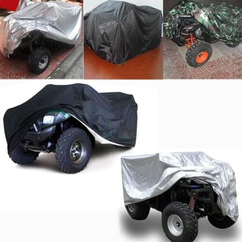 All Size Universal 190T Camouflage Waterproof Motorcycle Cover Quad ATV Vehicle Scooter Motorbike Cover Protector