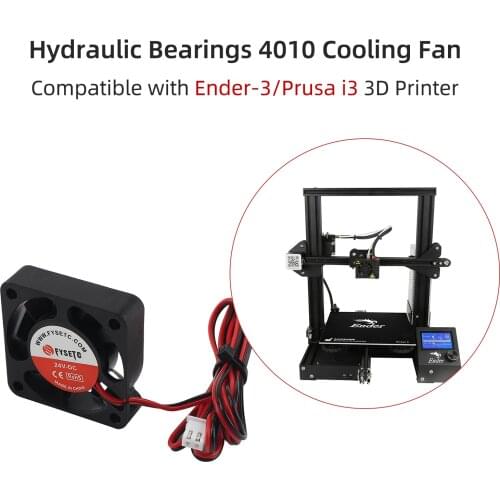 Blowers Ball Bearings 4010 Cooling Fan DC 24V Humidifiers 3D Printer Parts for 3D Printer 40x40x10mm 1.2M Line Length