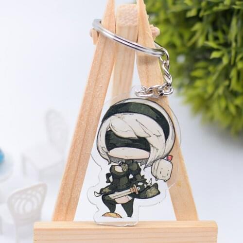 WL012 NieR Keychain Anime Keyring Accessories