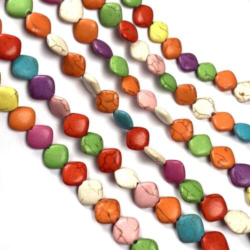 Natuarl Stone Beads Irregular Shape Turquoises Semi-Finished Loose Beaded For jewelry making DIY necklace bracelet accessories