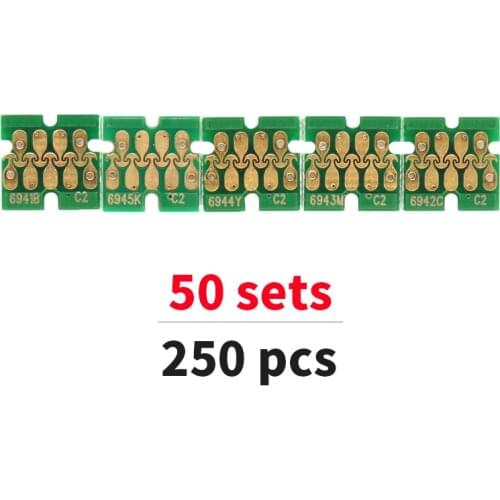 One Time Chip For Epson T5200 T7200 6941- T6945 Ink Cartridge Chip For Epson SureColor T3200 T3070 T5070 T7070 T3270 T5270 T7270
