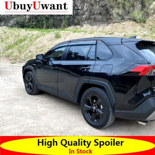 Fit For 2019 - 2021 New Toyota RAV4 RAV 4 Window Visor Vent Shades Sun Rain Deflector Guard Auto Accessories 4Pcs/Set