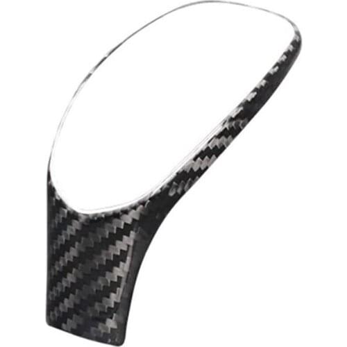 For Cadillac XT5 CT5 2016-2020 Car Carbon Fiber Gear Shift Knob Cover Trim Fit Decoration Sticker