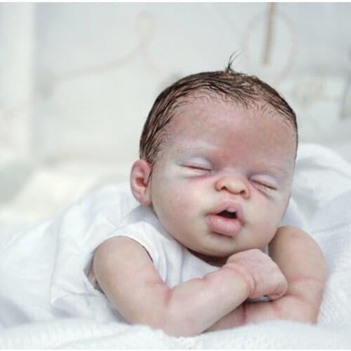 Reborn Katie 10inch Mini Doll Kits Soft Touch Lifelike Real Baby Unfinished Doll Parts Diy Blank Reborn Dolls Childrens Toys